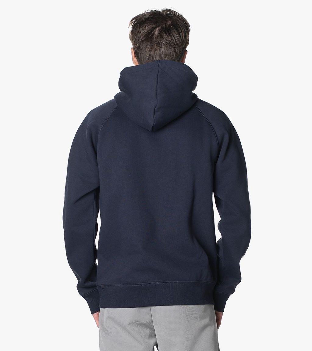 Mėlyna Hooded chase sweat
