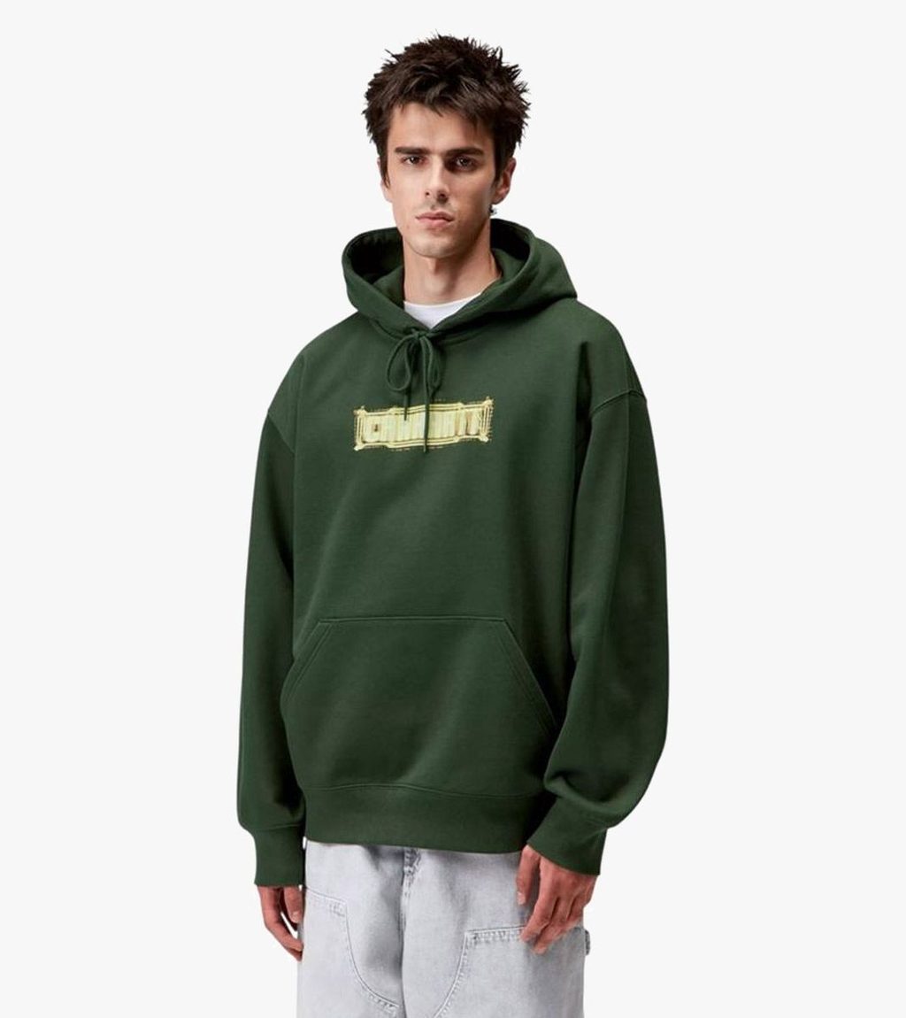 Green HOODED ELECTRIC BOOGIE SWEAT