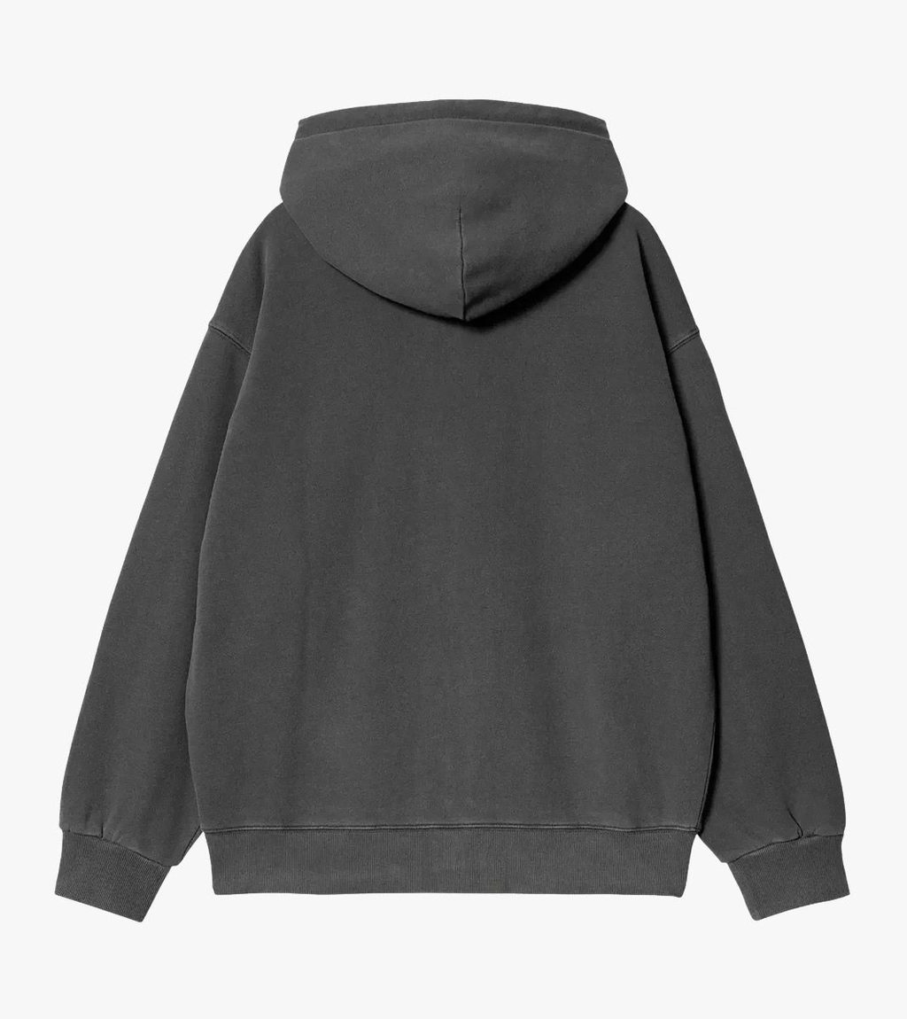 Black HOODED NELSON JACKET
