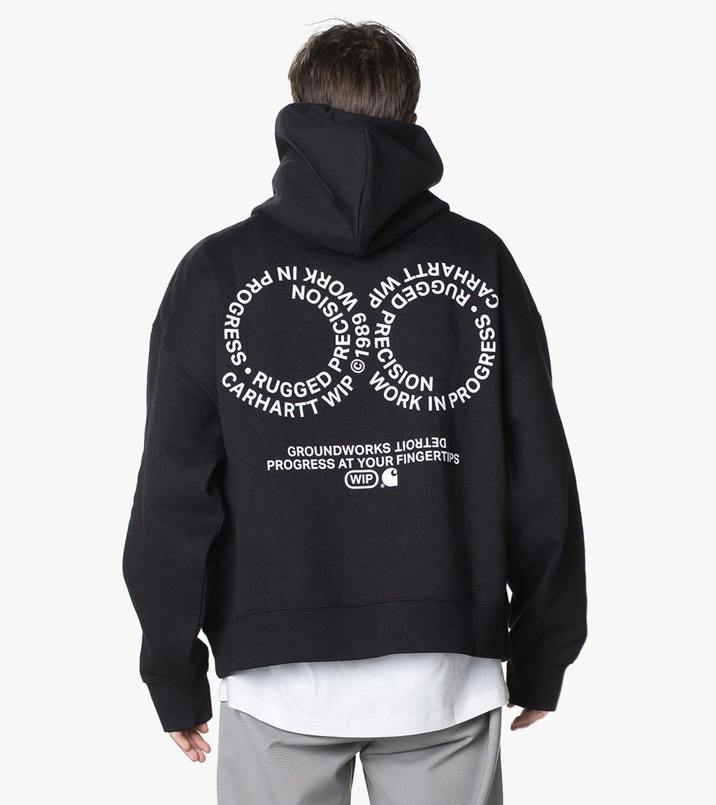 Juoda Hooded rotation sweat