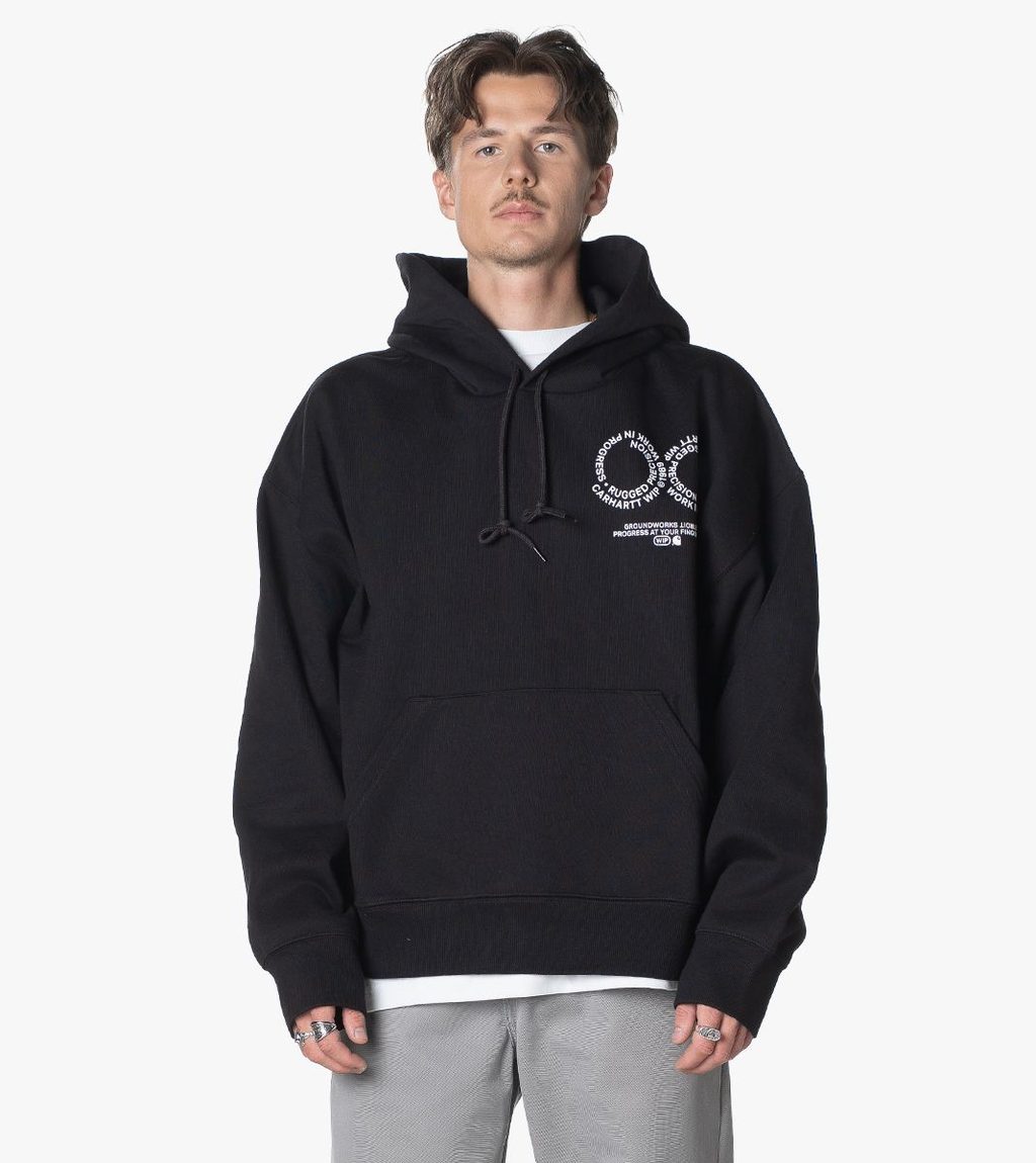 Juoda Hooded rotation sweat