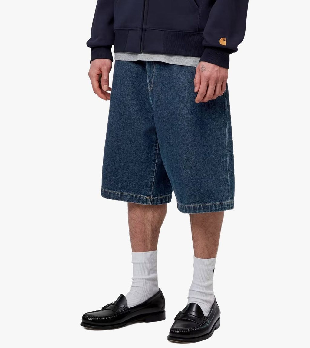 Mėlyna Landon short