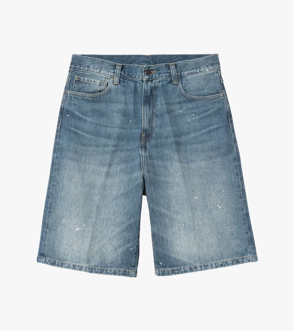 Mėlyna Landon short