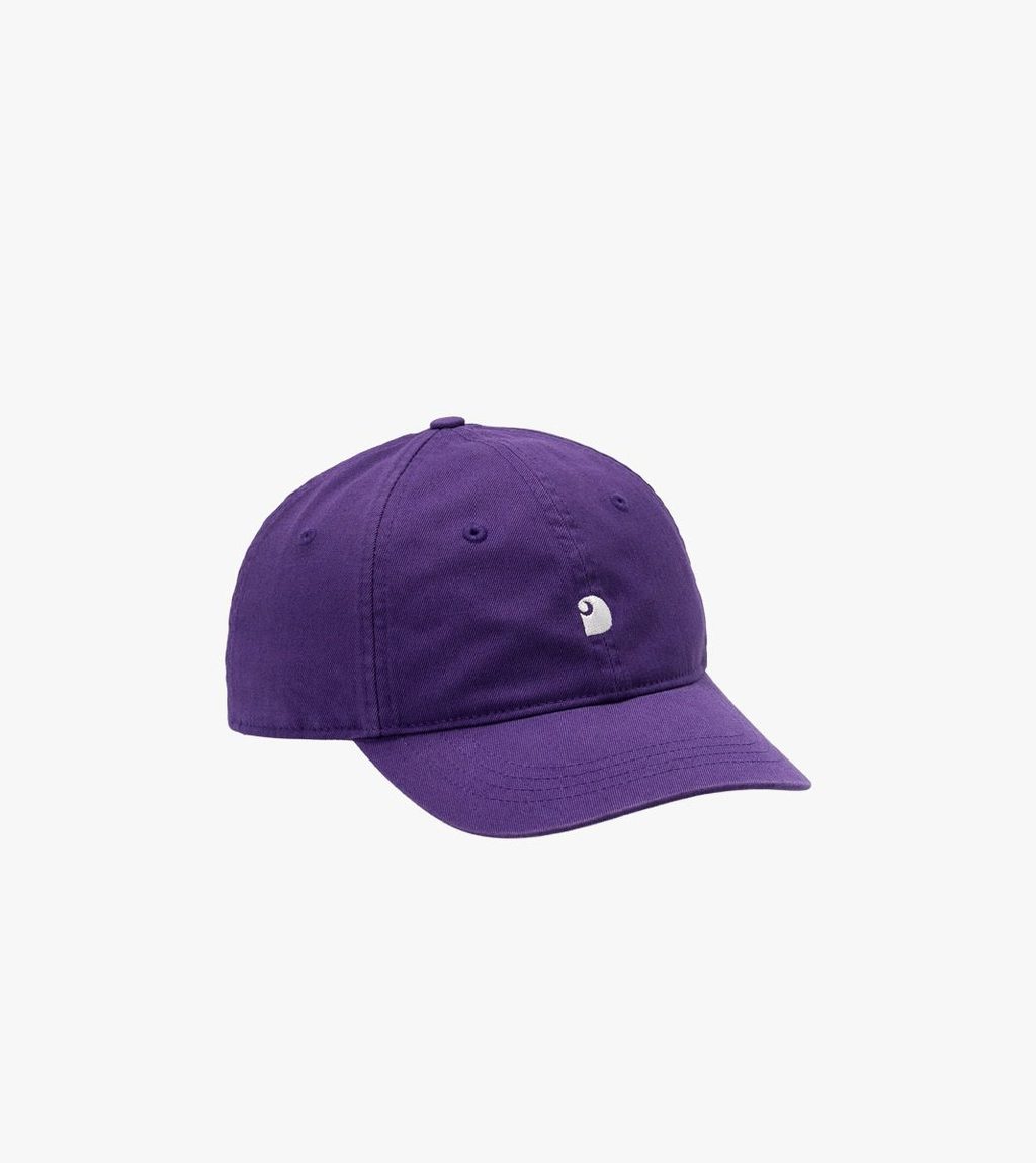 Violetinė Madison logo cap