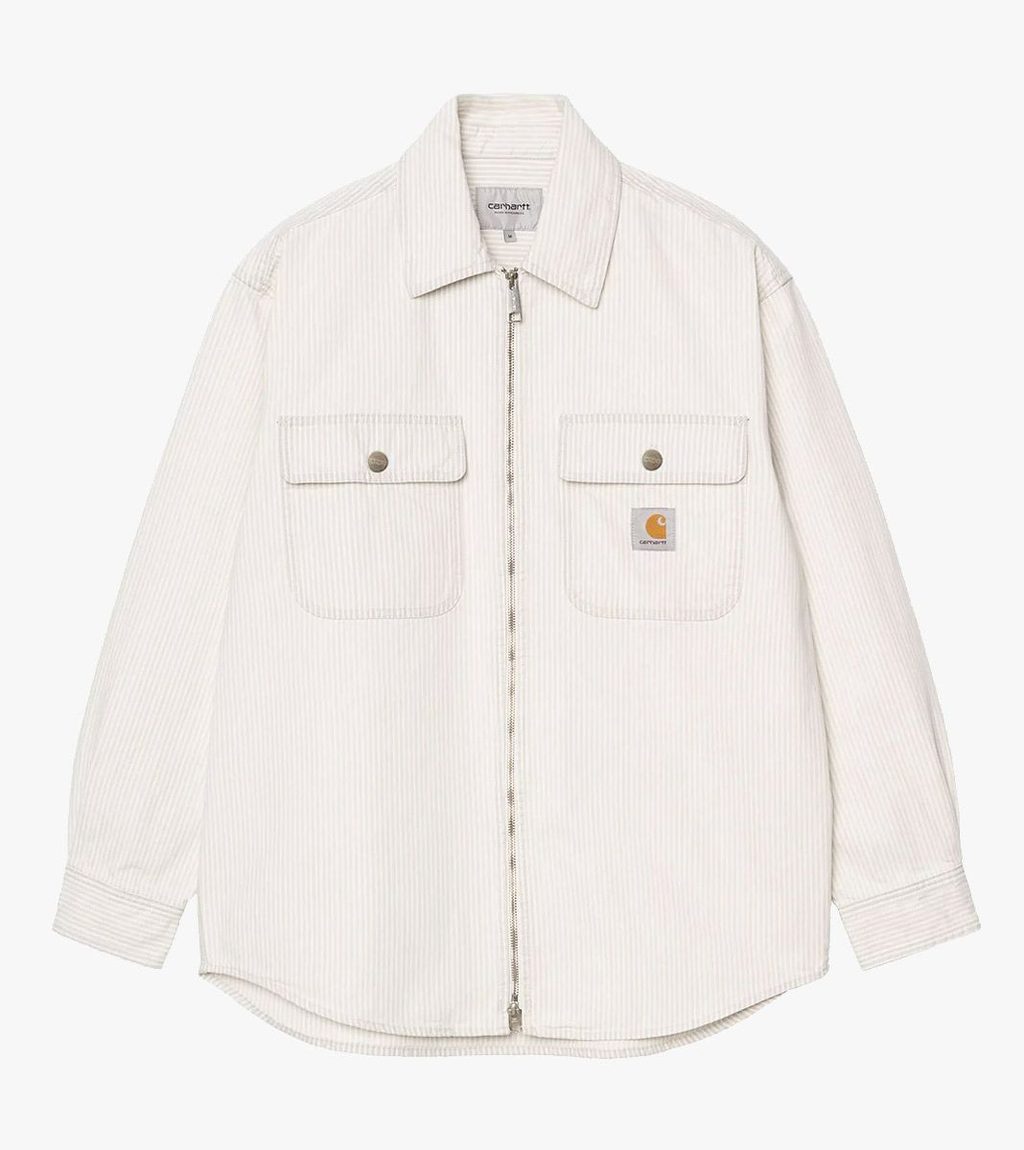 Valge Mercer shirt jac