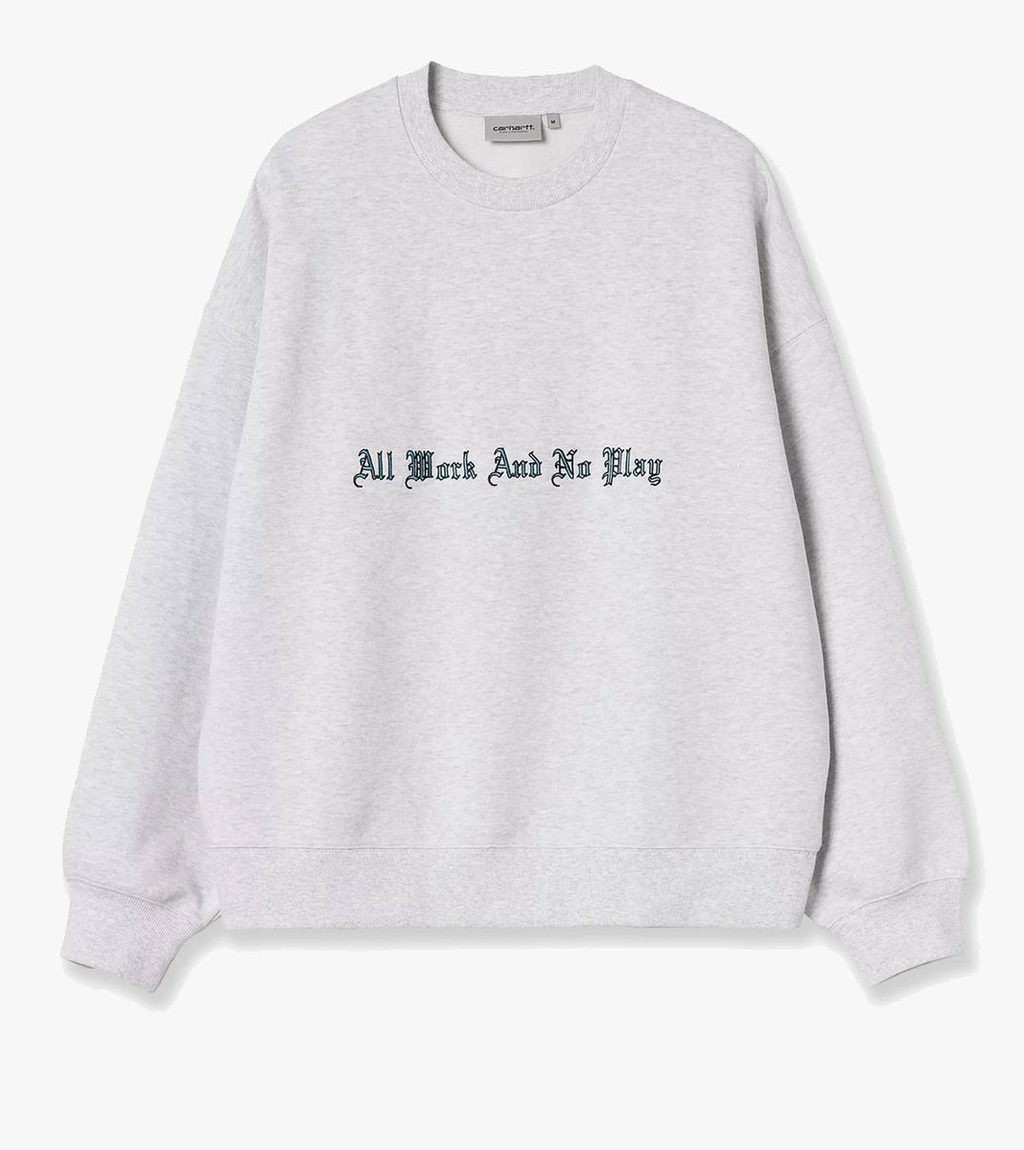 Pelēka NO PLAY SWEAT