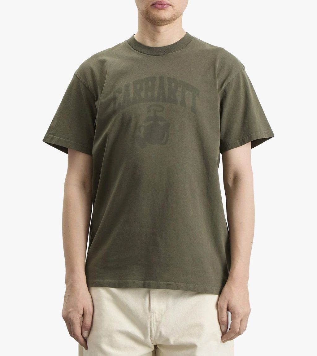 Mitmevärviline S/s faded pond corps t-shirt