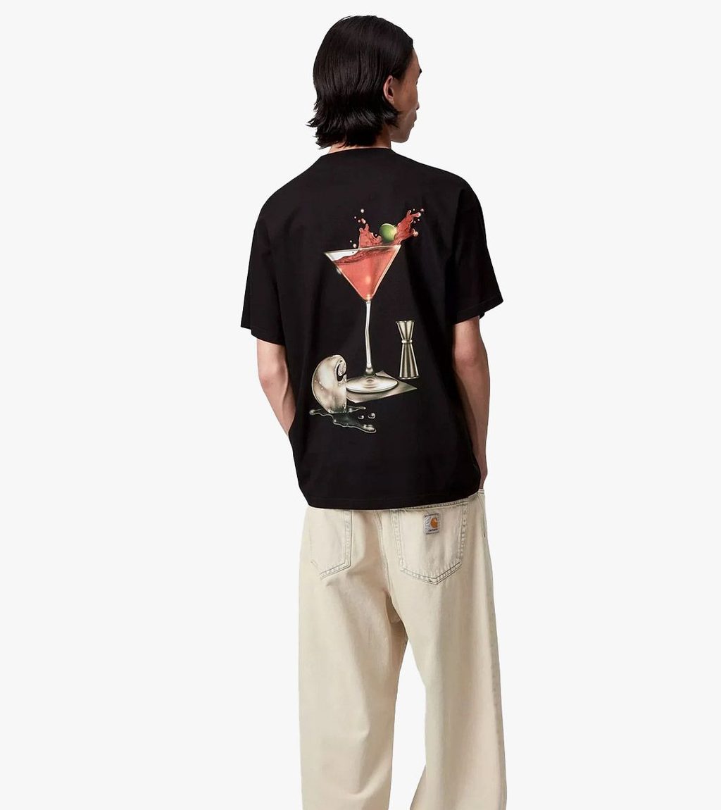 Black S/S JAKE GARCIA T-SHIRT