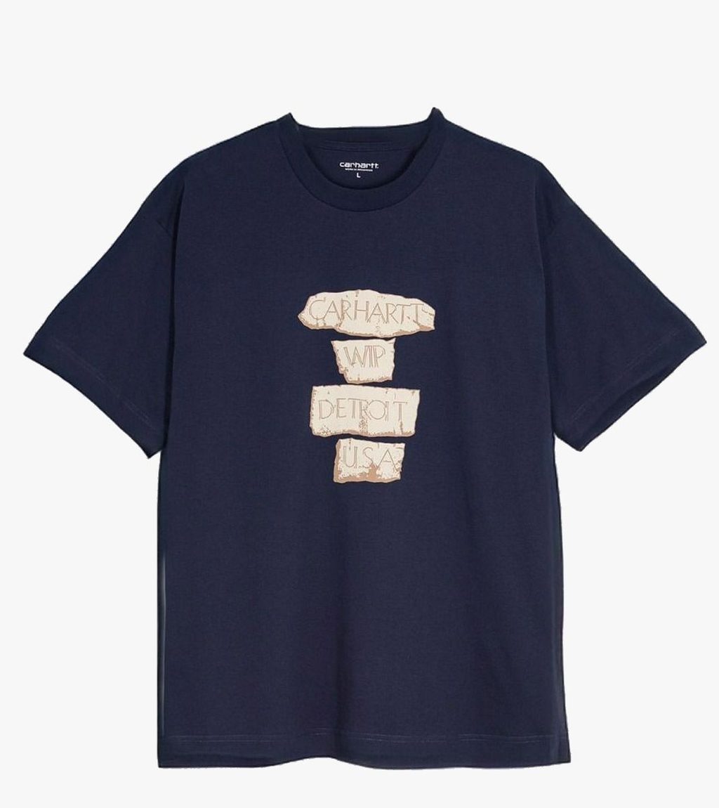Sininen S/S MASTERPIECE T-SHIRT