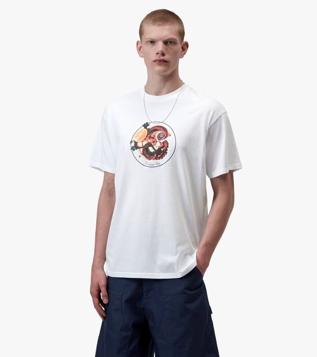 White S/S OCTOPUS T-SHIRT