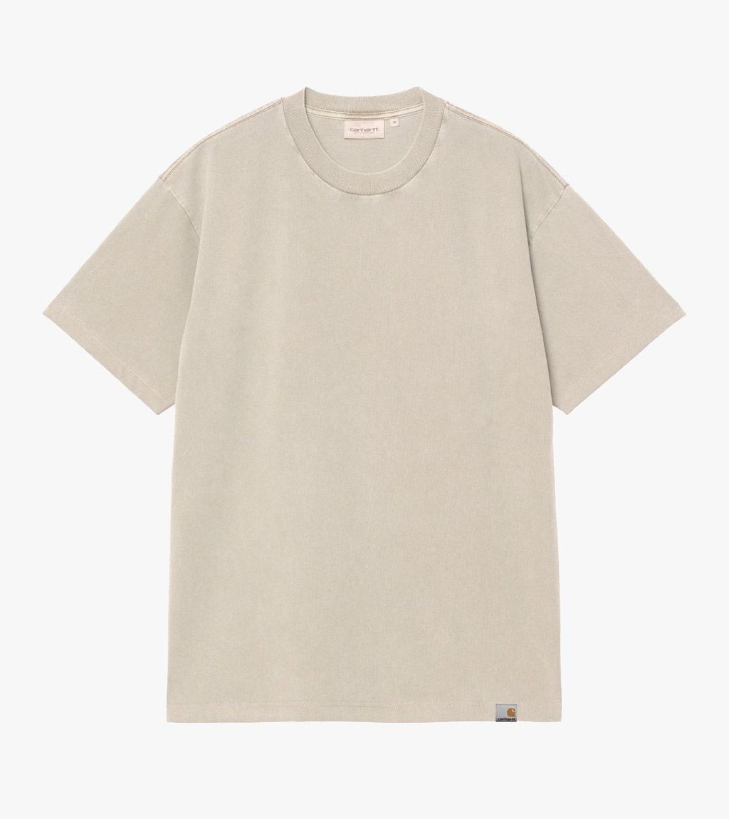 Beige S/s rggd t-shirt