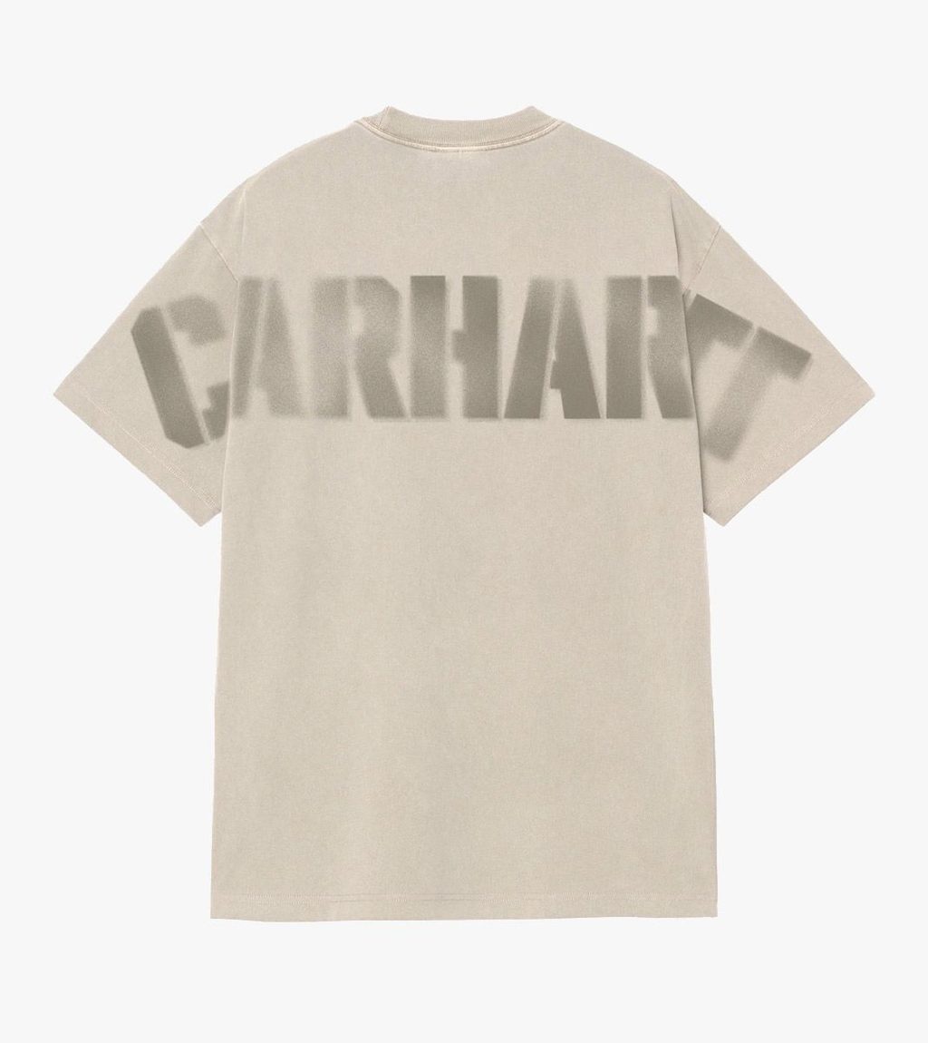 Beige S/s rggd t-shirt
