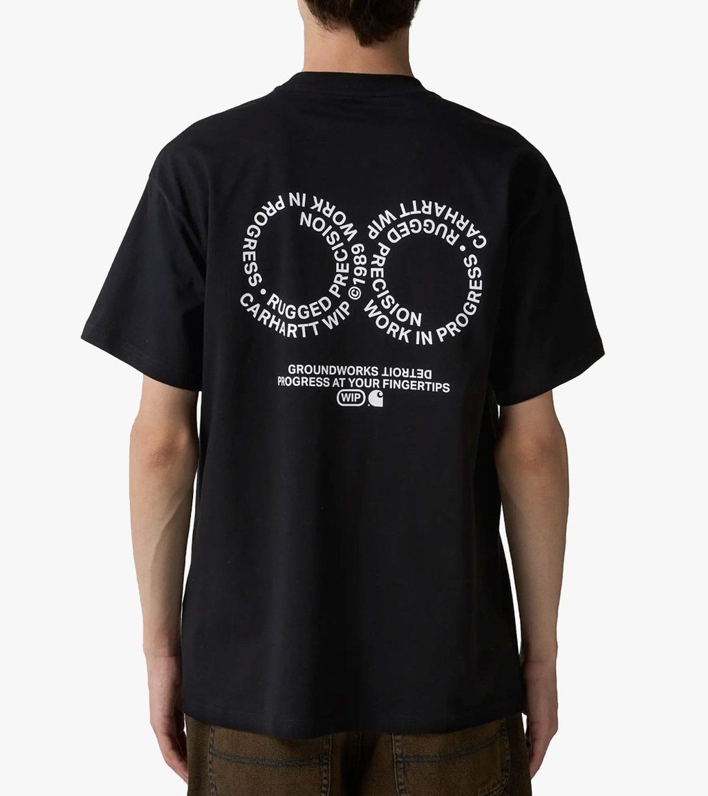 Juoda S/s rotation t-shirt