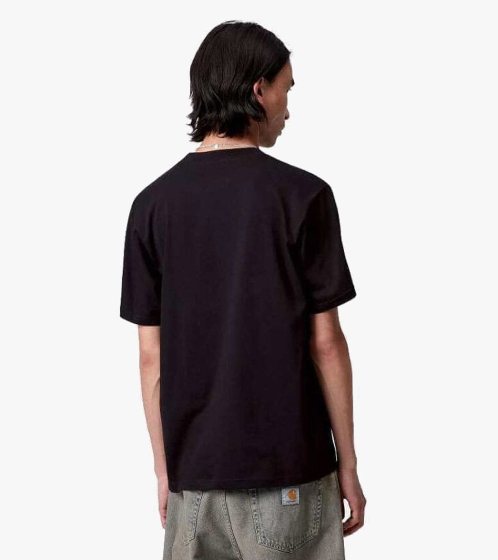 Musta S/S SOLAR CHROME SCRIPT T-SHIRT