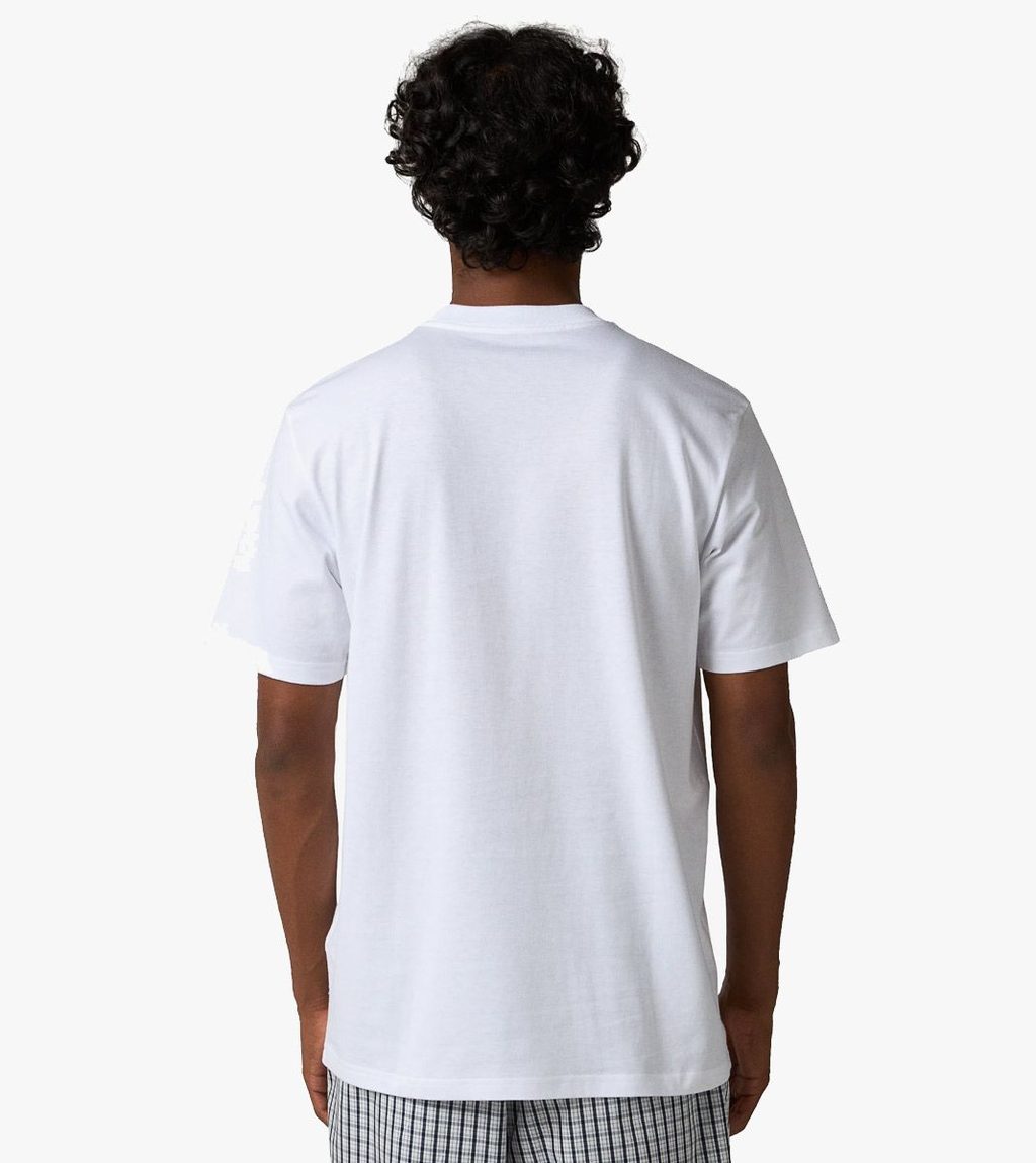 Valge S/s solar chrome script t-shirt