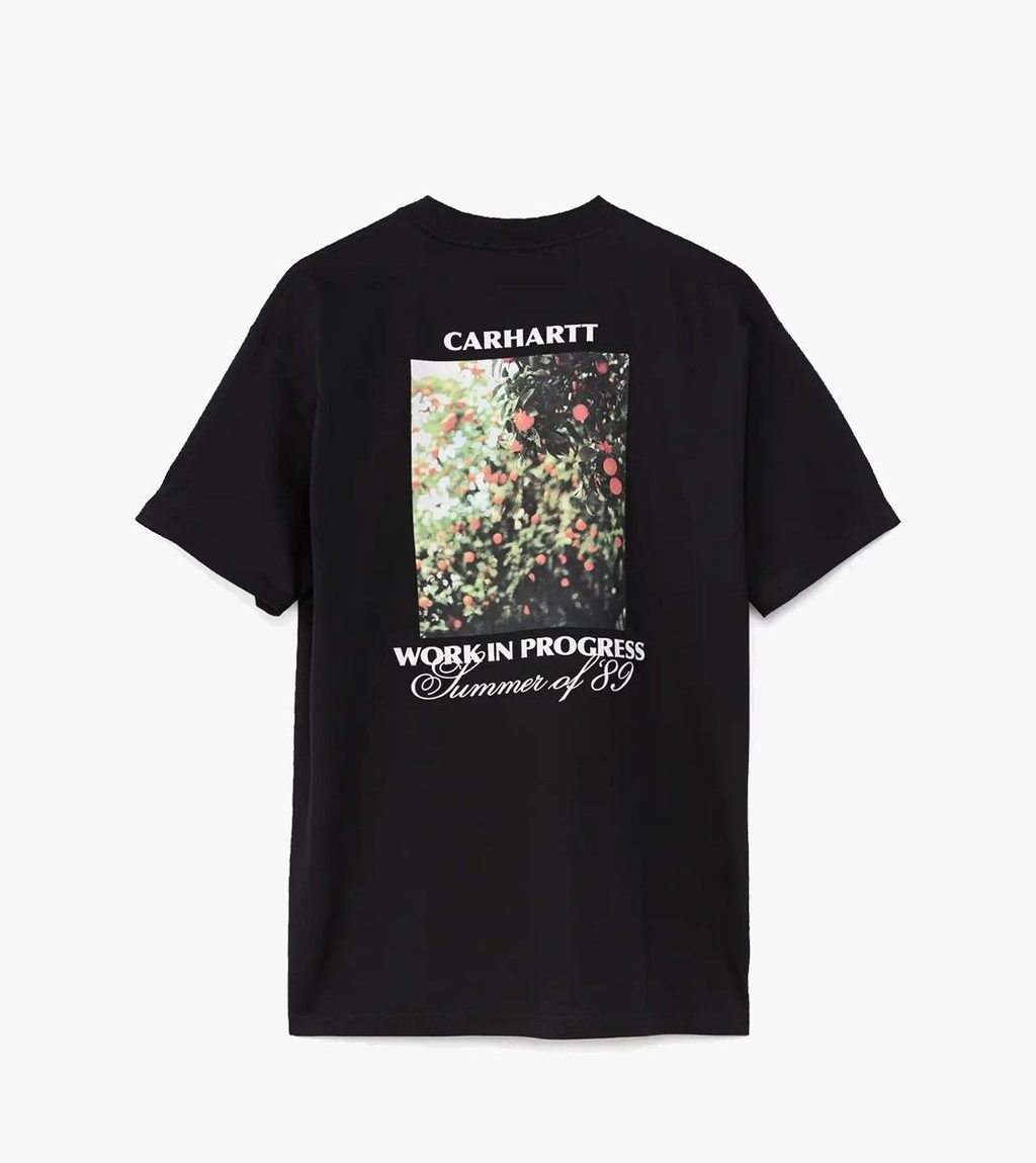 Black S/S WARM VIEWS T-SHIRT