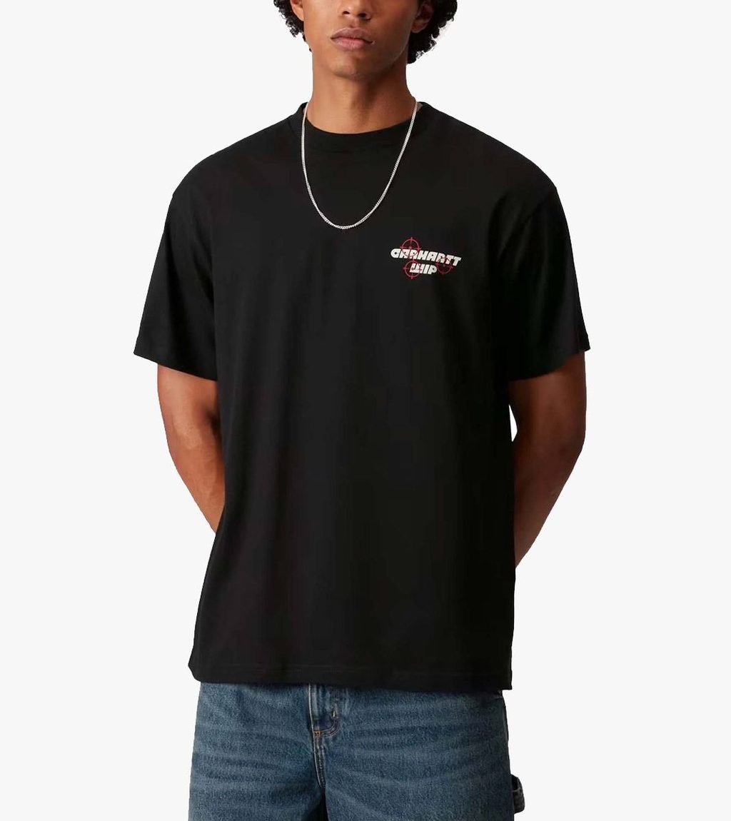 Black S/S WIPTOPIA T-SHIRT