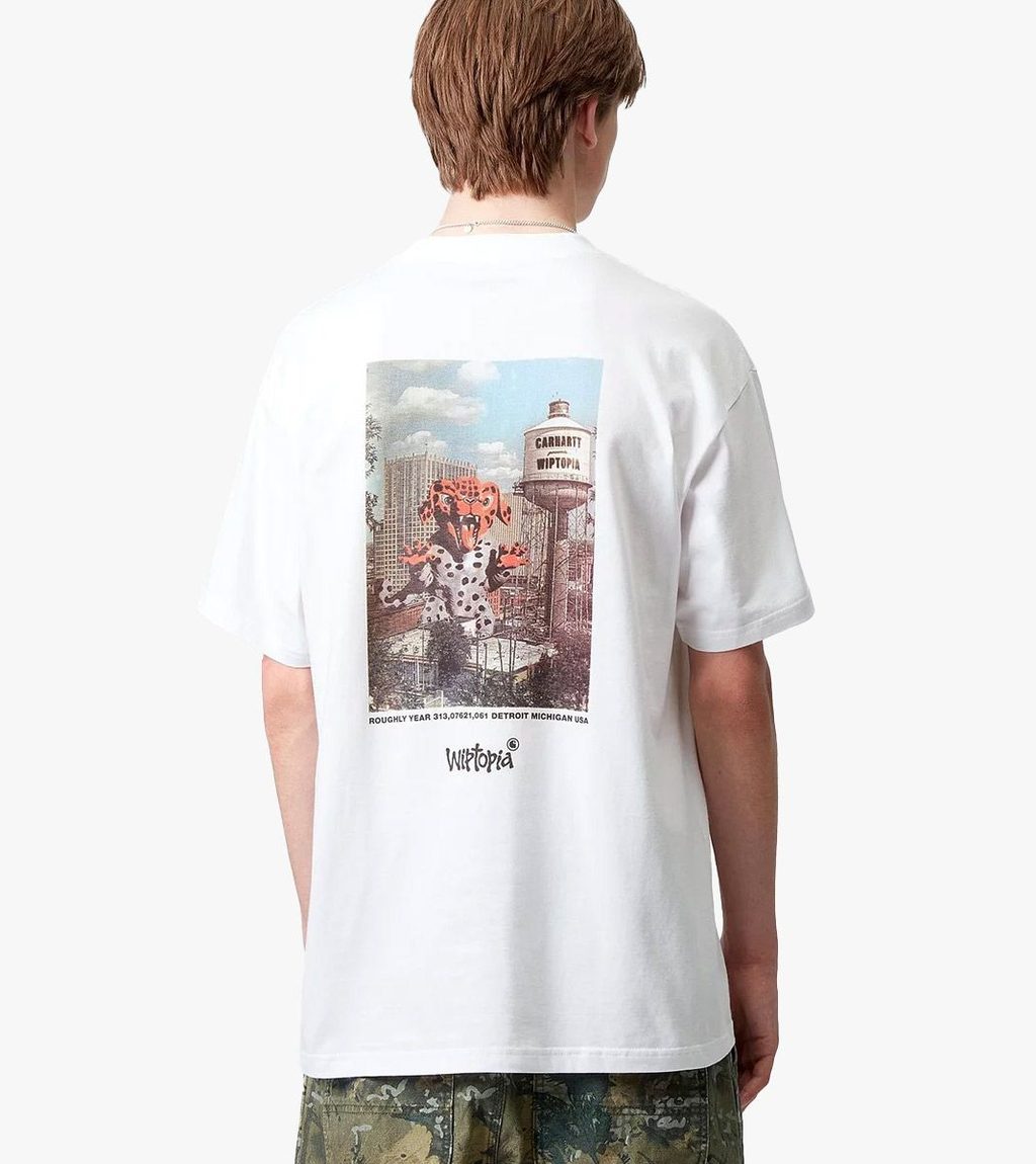 Vitt S/s wiptopia t-shirt