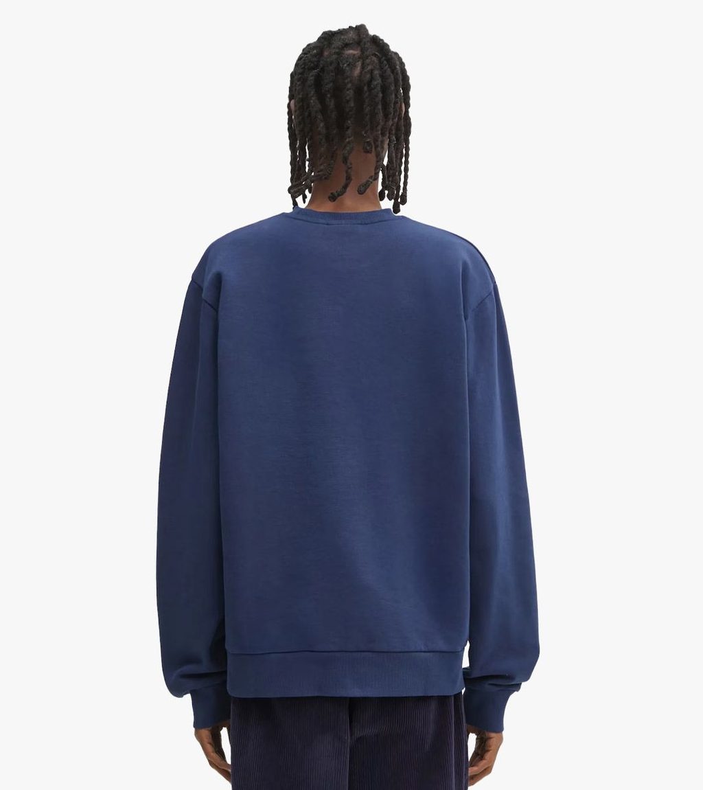 Sininen SCRIPT EMBROIDERY SWEAT
