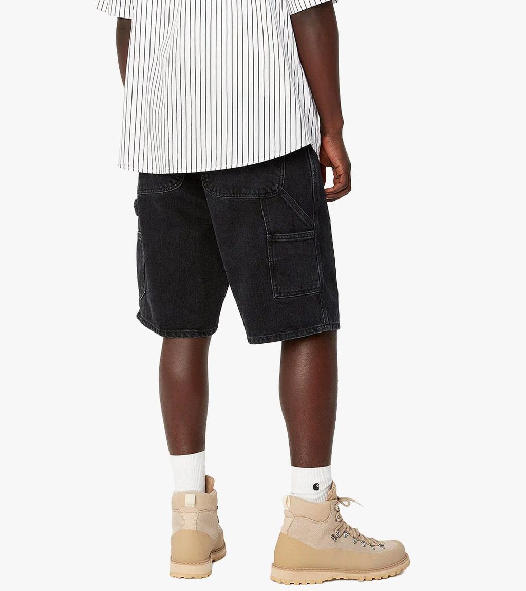 Musta SINGLE KNEE SHORT