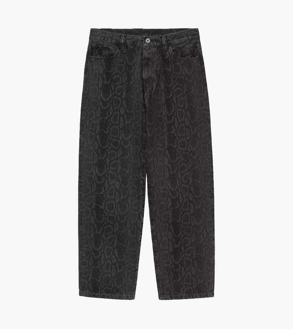 Svart Snake landon pant