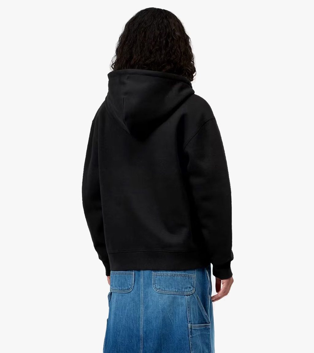 Juoda W´ hd small heart patch jkt