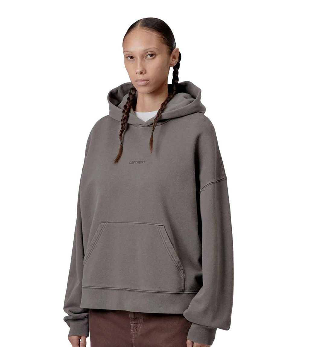 Pelēka W´ HOODED BENTON SWEAT