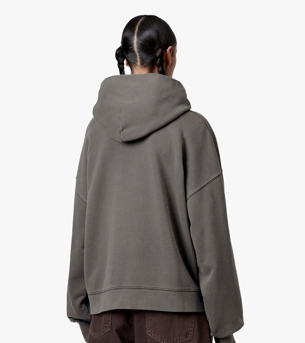 Pelēka W´ HOODED BENTON SWEAT