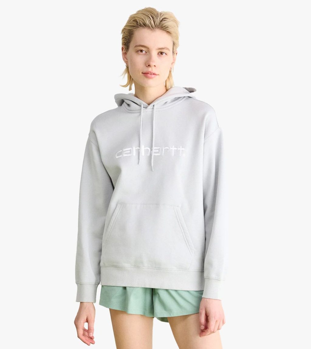 Grey W´ HOODED CARHARTT SWEATSHIRT