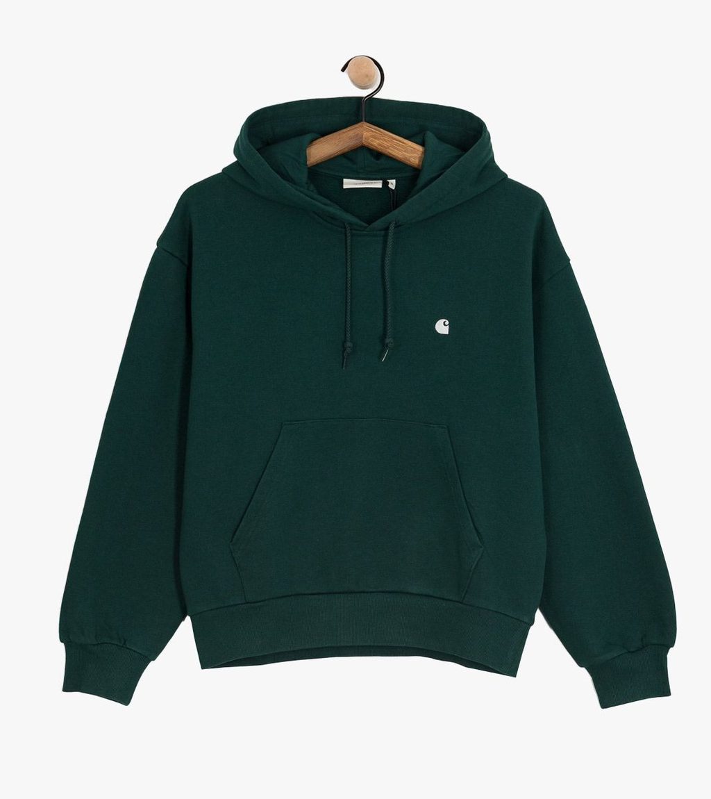 Žalia W´ hooded casey sweatshirt