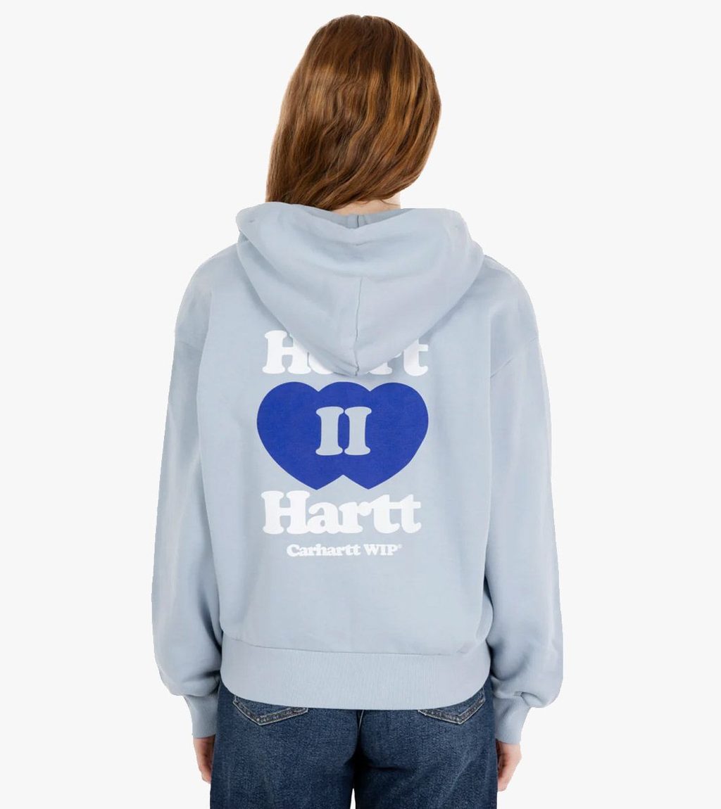 Mėlyna W´ hooded heart ii hartt jacket