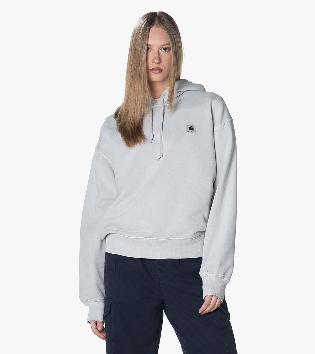 Harmaa W´ HOODED NELSON SWEAT