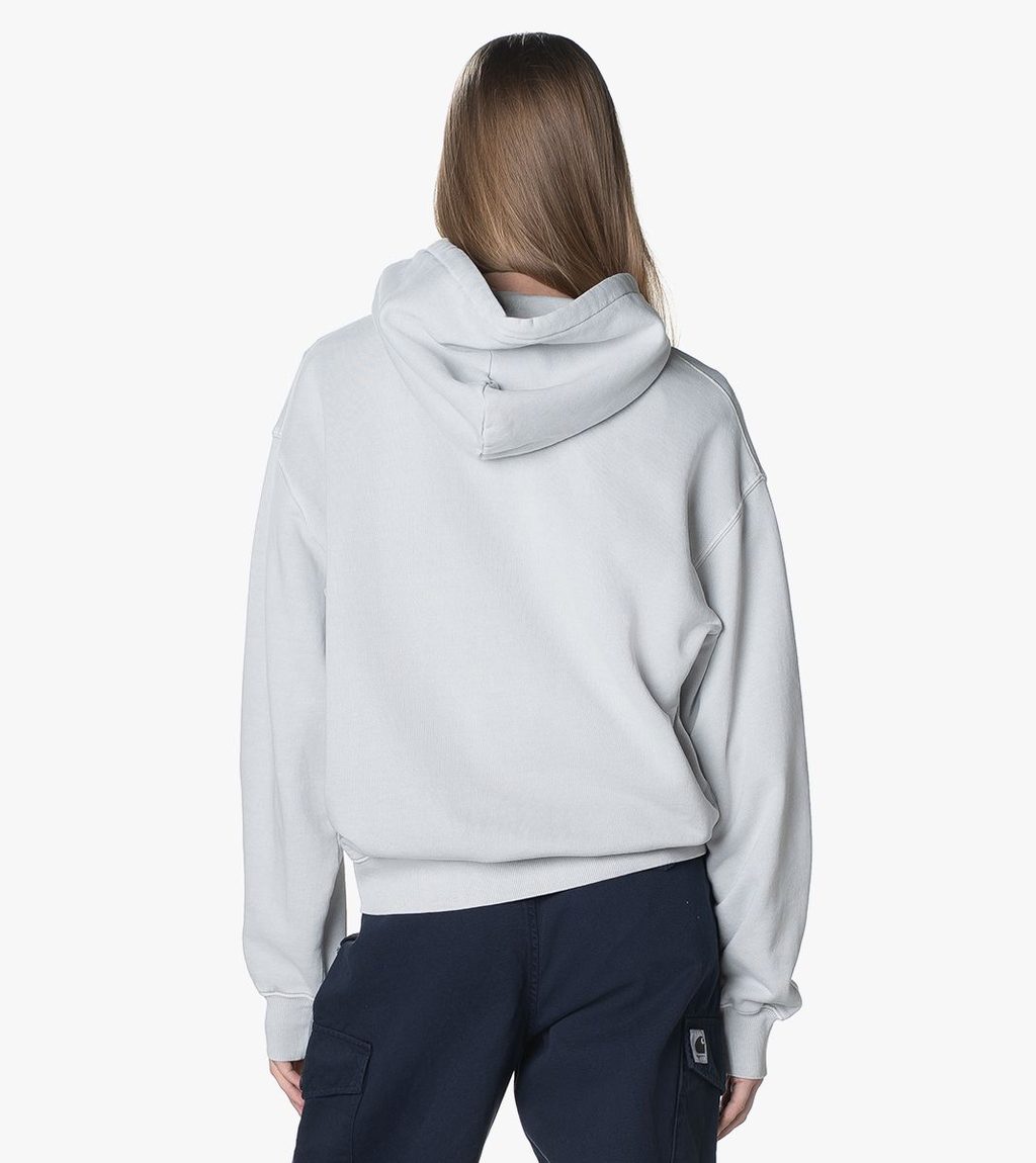 Harmaa W´ HOODED NELSON SWEAT