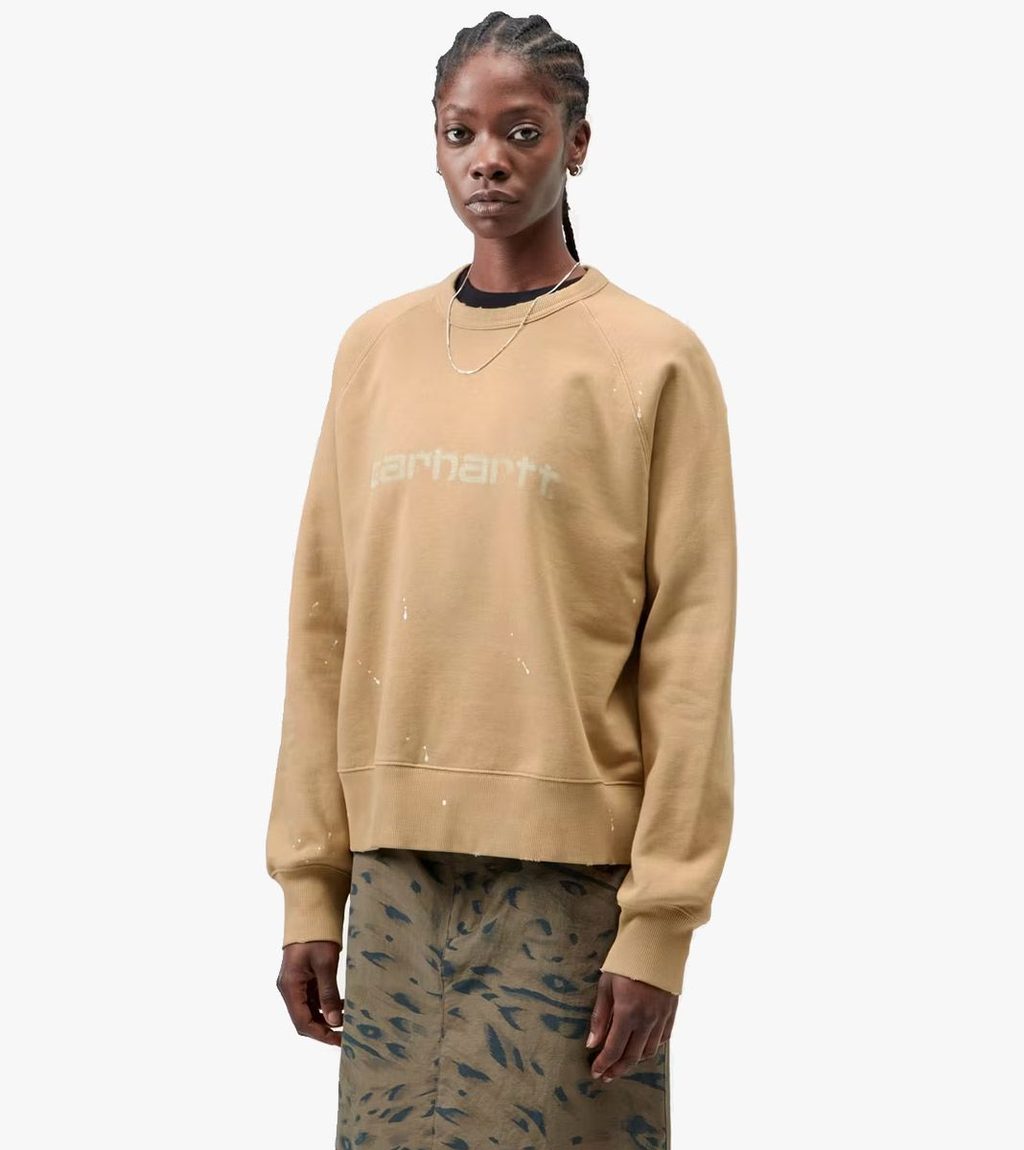 Brown W´ PAINTER SWEAT