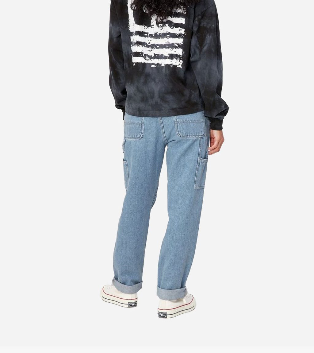 Mėlyna W´ pierce pant