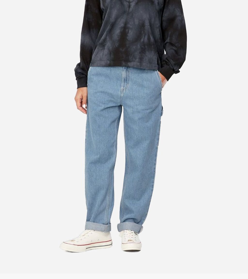 Mėlyna W´ pierce pant