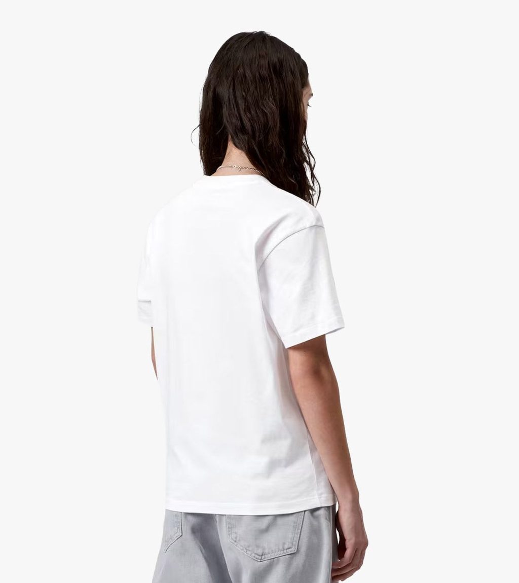 Valkoinen W´ S/S ABC T-SHIRT