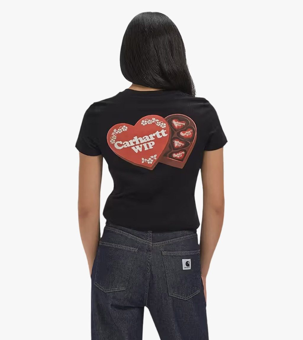 Svart W´ s/s hartt case t-shirt