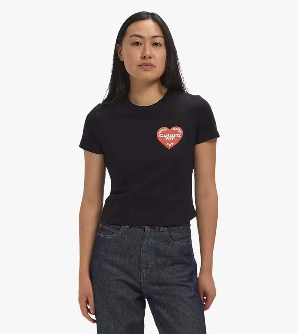 Svart W´ s/s hartt case t-shirt