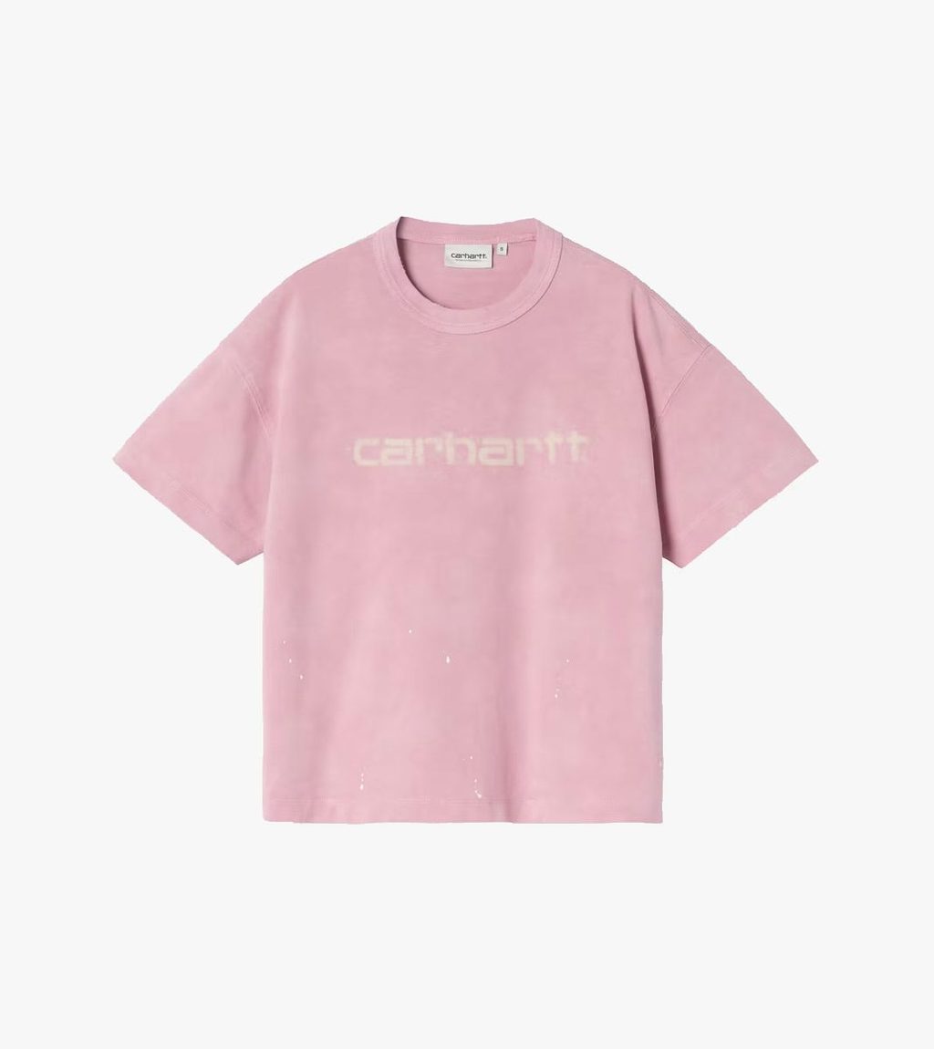 Pink W´ S/S PAINTER T-SHIRT