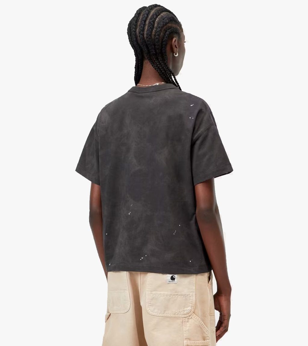Black W´ S/S PAINTER T-SHIRT