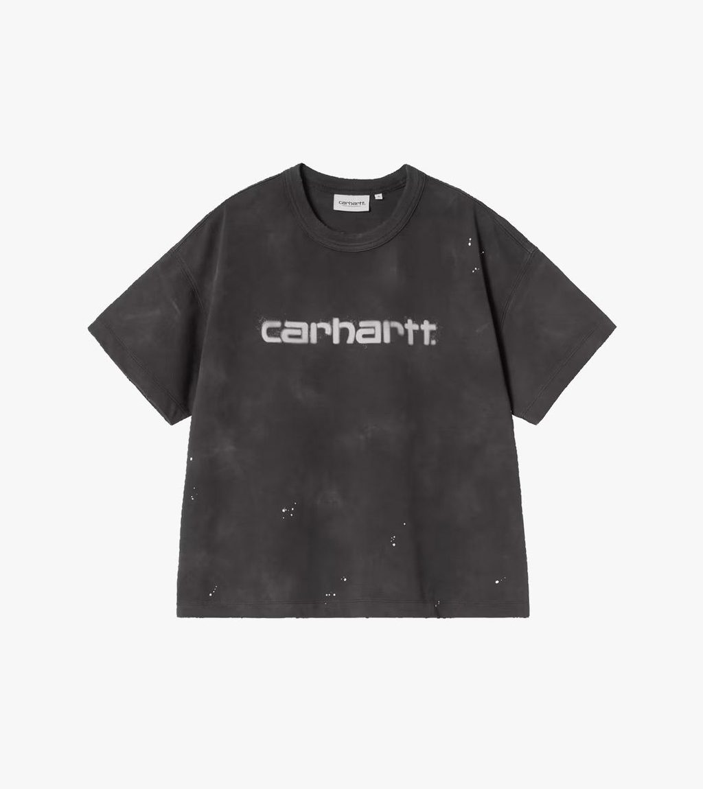 Black W´ S/S PAINTER T-SHIRT