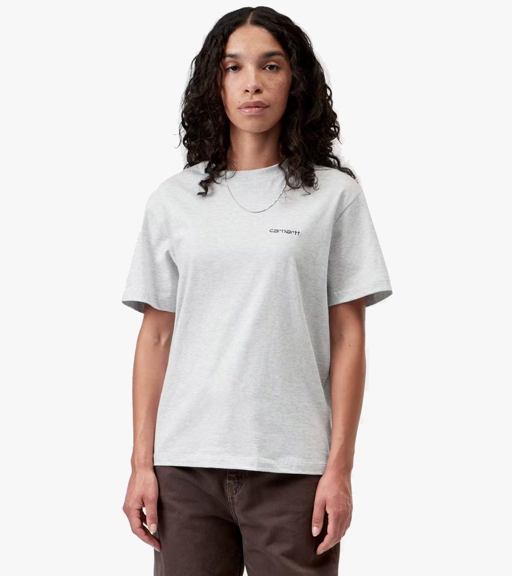 Violetti W´ S/S SCRIPT EMBROIDERY T-S