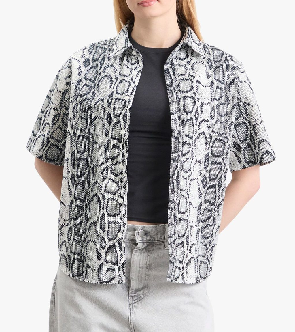 Įvairiaspalvė W´ s/s snake camo shirt