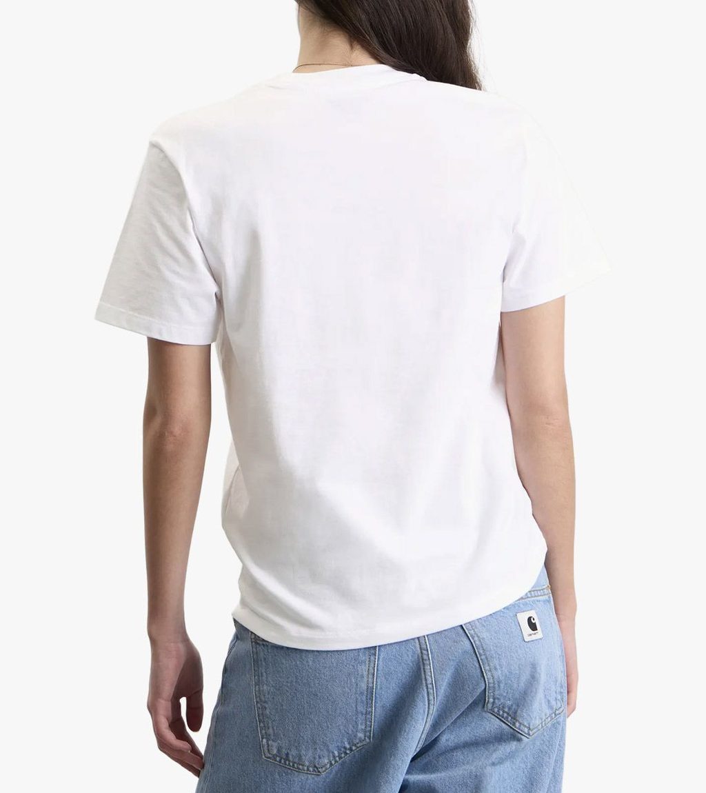 White W´ S/S SPRAY HEART T-SHIRT