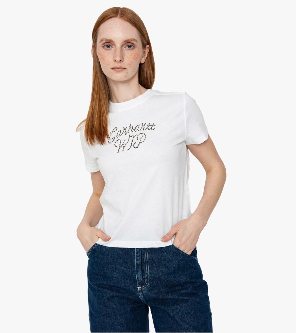 Valge W´ s/s sunflower t-shirt
