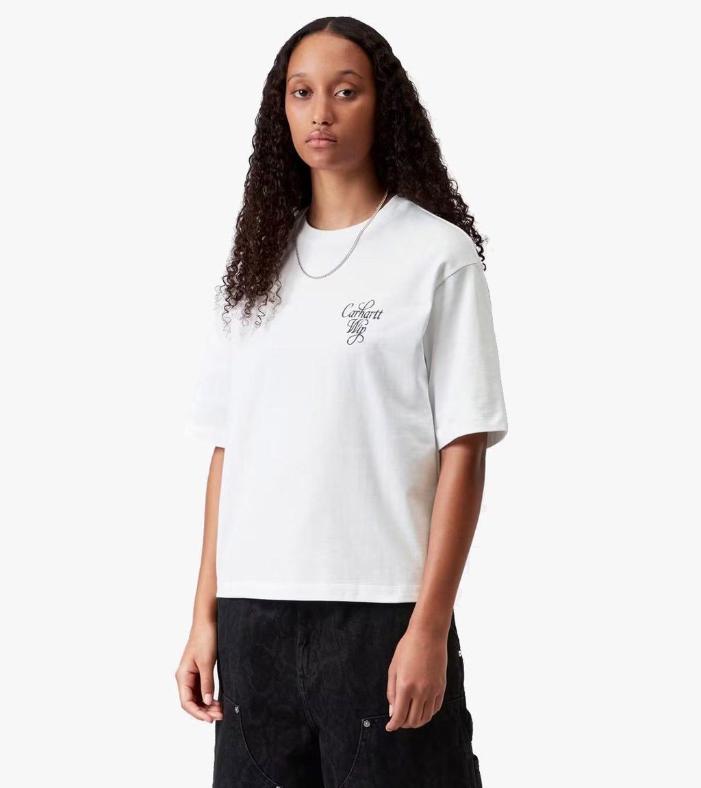 Vitt W´ s/s vestige t-shirt