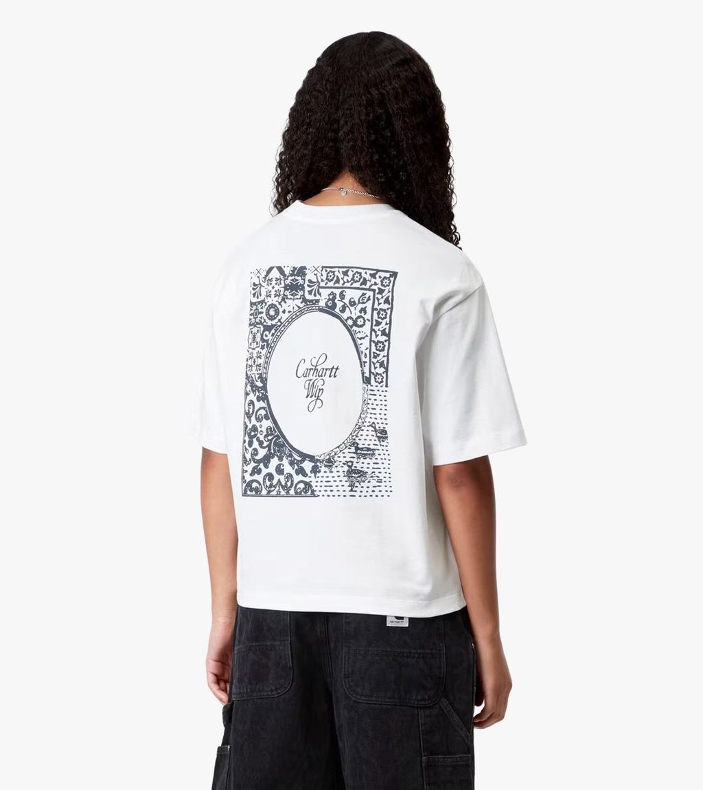 Vitt W´ s/s vestige t-shirt