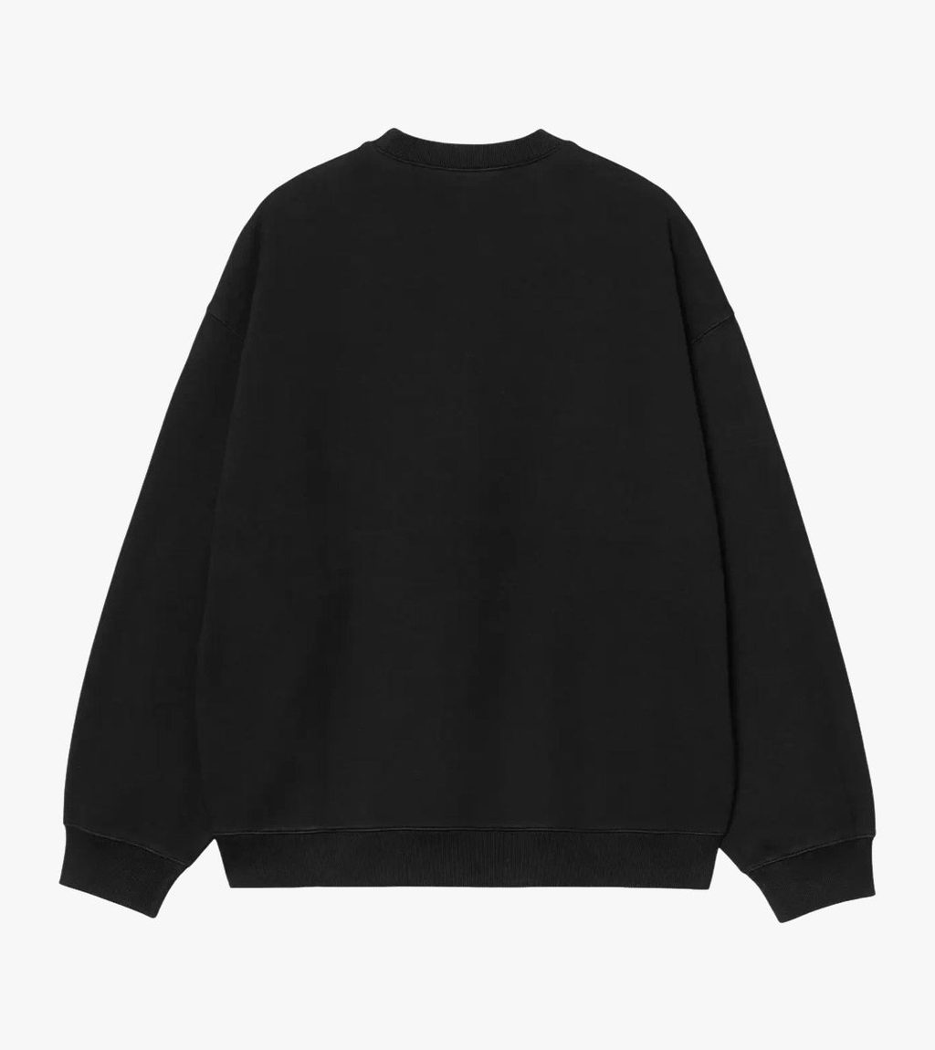 Juoda Wip label sweat