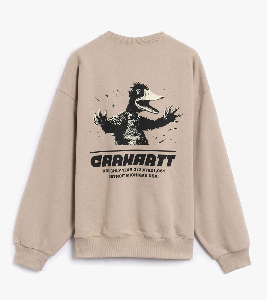 Vaaleanruskea WIPTOPIA SWEAT